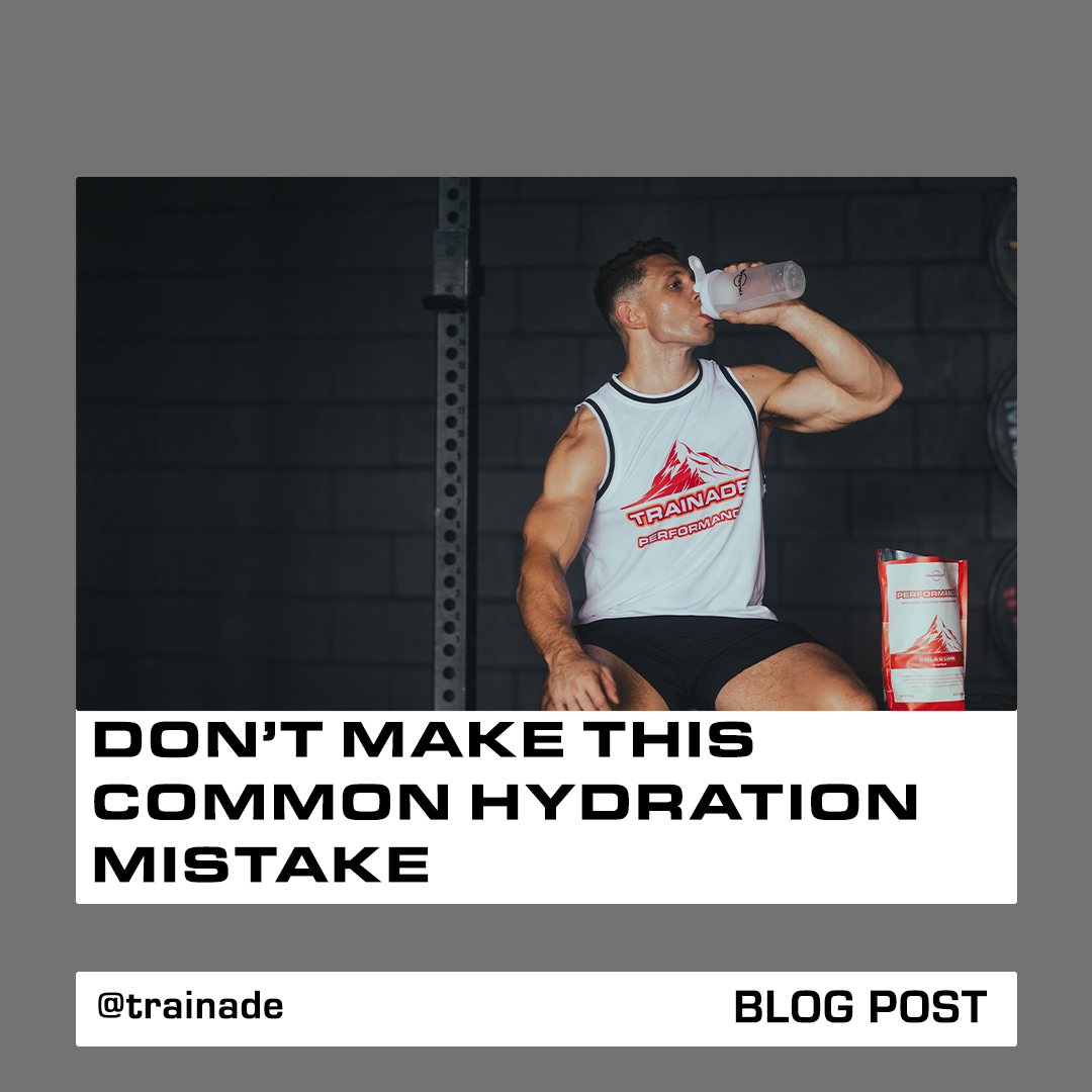 Don't Make This Common Hydration Mistake