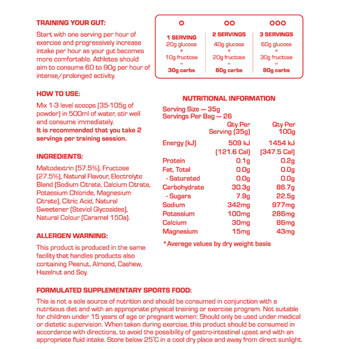 Trainade Performance (Single Serve Sachet)