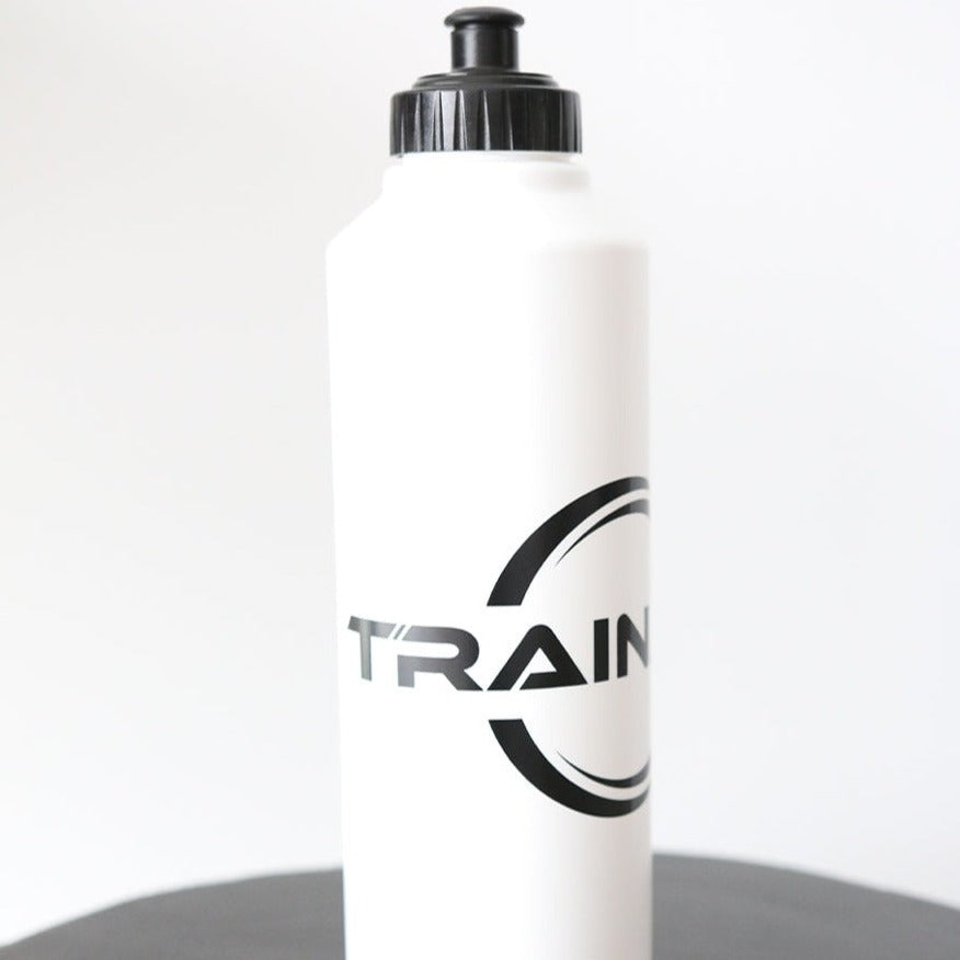 1L white Trainade WaterBottle